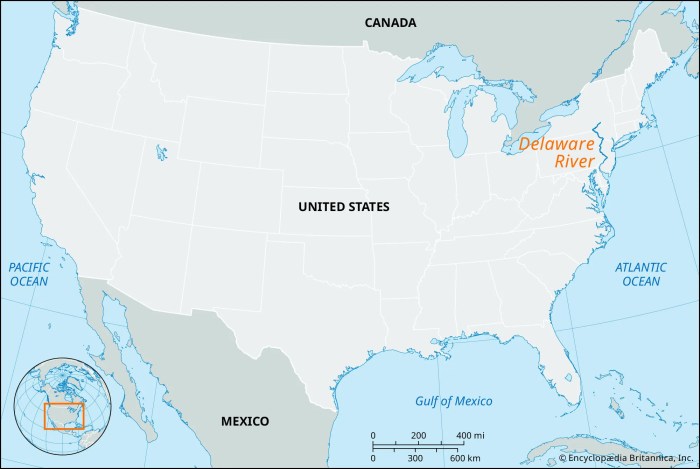 Delaware river map 13 colonies