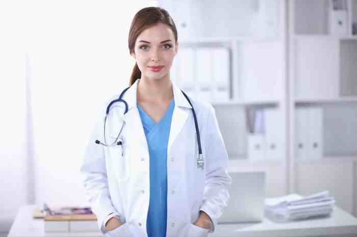 Doctor doctors nurses jobs nurse woman young employment female portrait boom experiencing work sti disturbing questions most bigstock health revealed