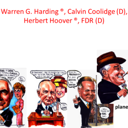 Hoover coolidge herbert calvin