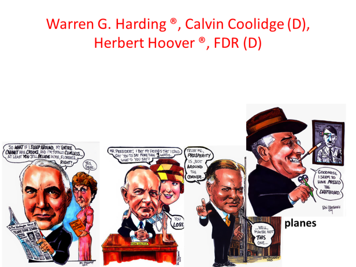 Hoover coolidge herbert calvin