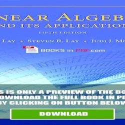 Linear algebra and its applications david lay 5th edition